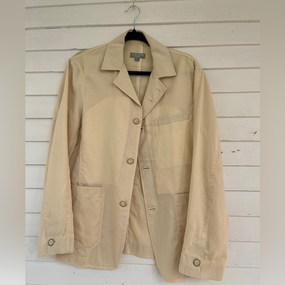 Japanese Brand linen blazer